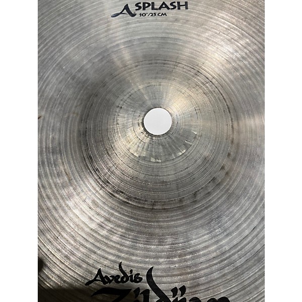Used Zildjian 10in A Series Splash Cymbal