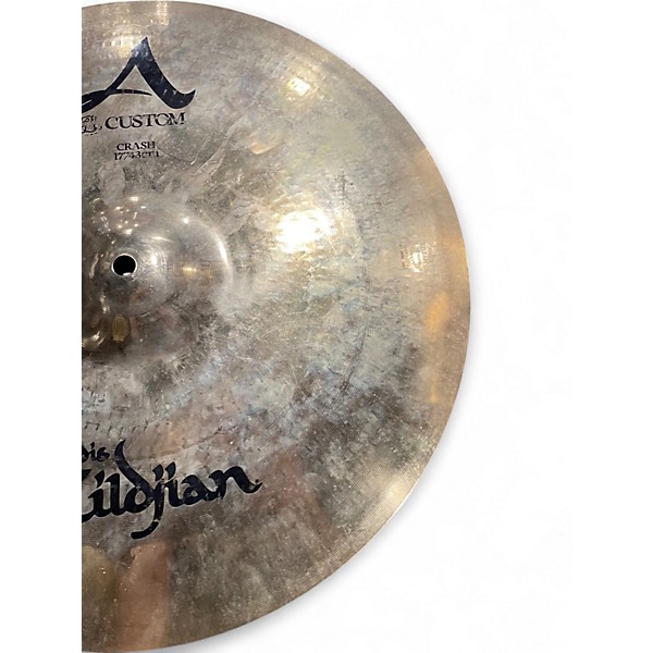 Used Zildjian 17in A Custom Crash Cymbal