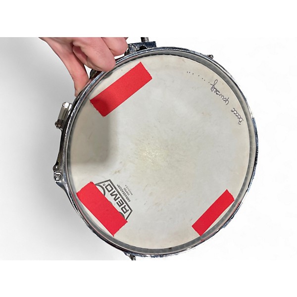 Used Pearl 10X4 Firecracker Snare Black Drum