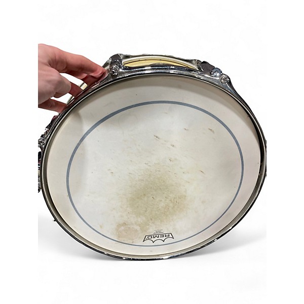 Used Pearl 6.5X14 Snare Off-white Drum