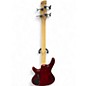 Used Ibanez GSR200 Trans Red Electric Bass Guitar thumbnail