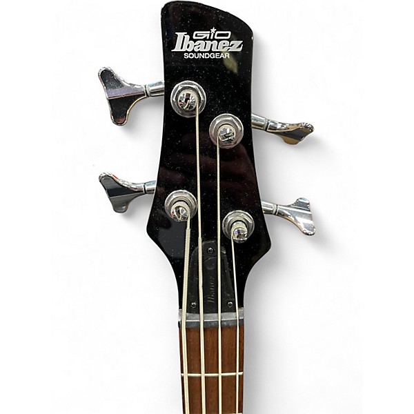 Used Ibanez GSR200 Trans Red Electric Bass Guitar