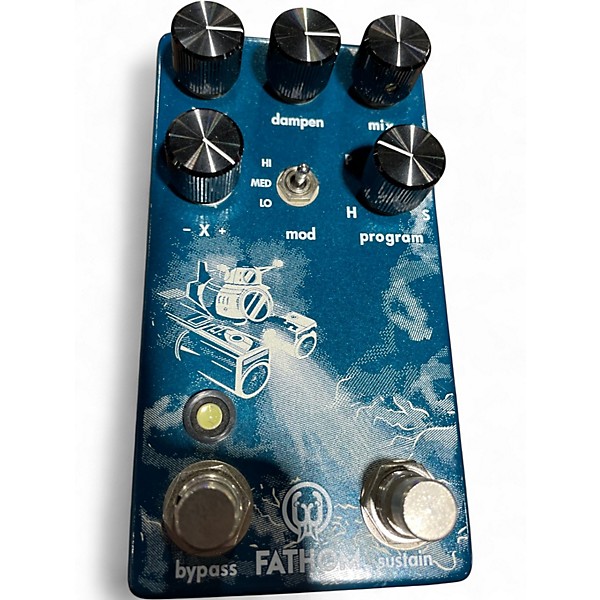 Used Walrus Audio Fathom Reverb Effect Pedal