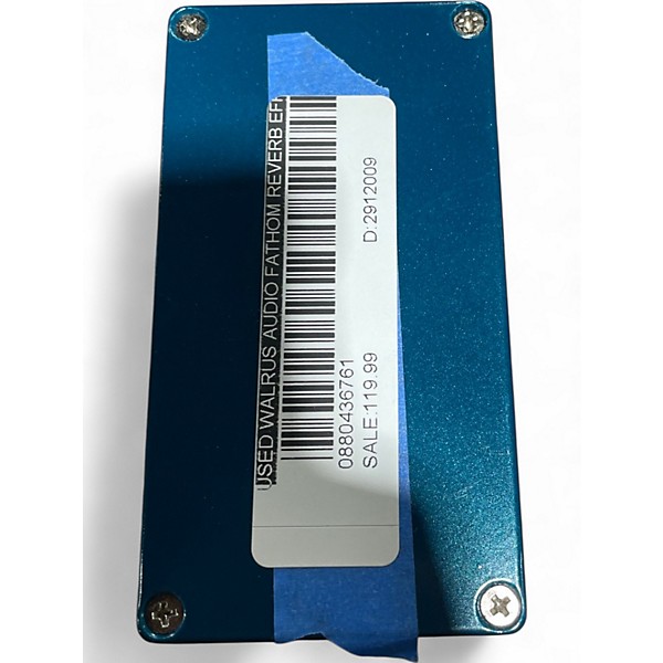 Used Walrus Audio Fathom Reverb Effect Pedal