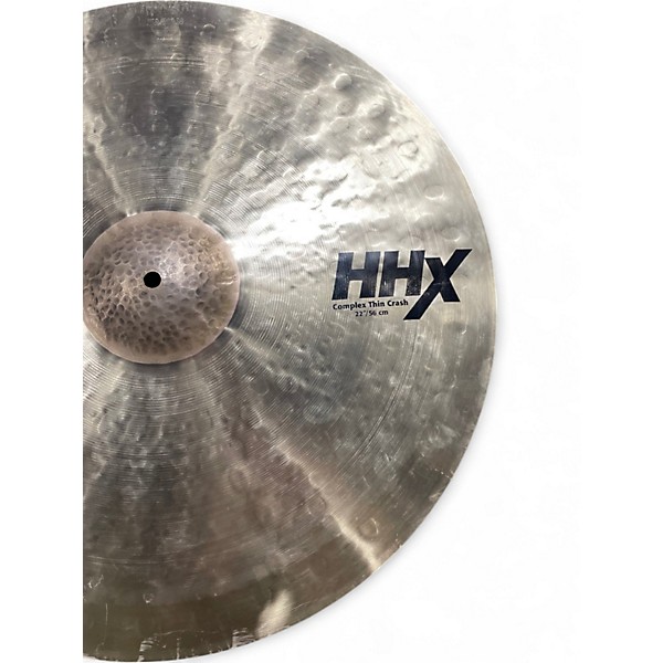 Used SABIAN 22in HHX Complex Thin Crash Cymbal