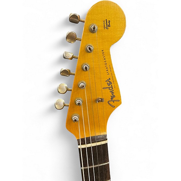 Used Fender CUSTOM SHOP 1960 STRATOCASTER RELIC 3 Color Sunburst Solid Body Electric Guitar