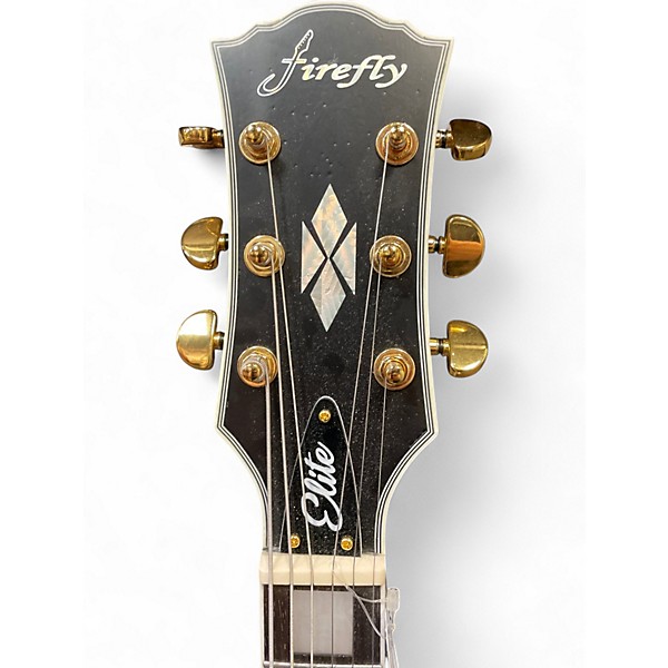 Used Firefly ELITE VINTAGE BLACK Solid Body Electric Guitar