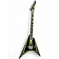 Used 2021 ESP LTD Alexi 600 Greeny Alexi Laiho Signature Green Skull & Stripes Solid Body Electric Guitar