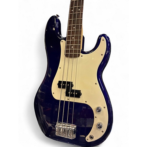 Used Squier Affinity Precision Bass DARK BLUE Electric Bass Guitar