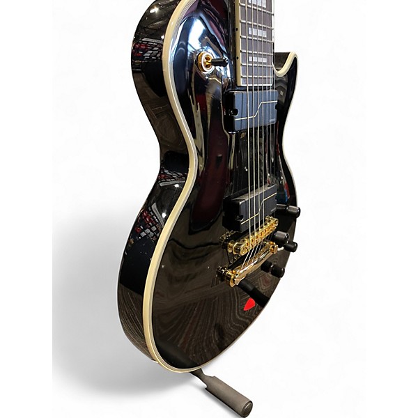 Used Epiphone Matt Heafy Les Paul Custom 7 Black Solid Body Electric Guitar