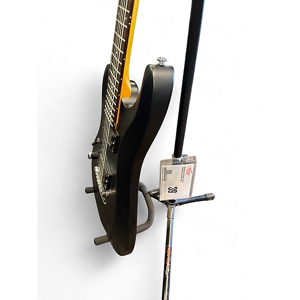 Used Schecter Guitar Research C7 DELUXE LEFT HANDED Satin Black Solid Body Electric Guitar