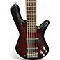 Used Spector Legend 5 Standard Trans Red Electric Bass Guitar