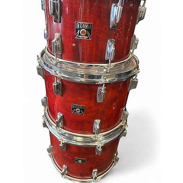 Vintage 1983 TAMA 8 Piece Superstar Red Drum Kit