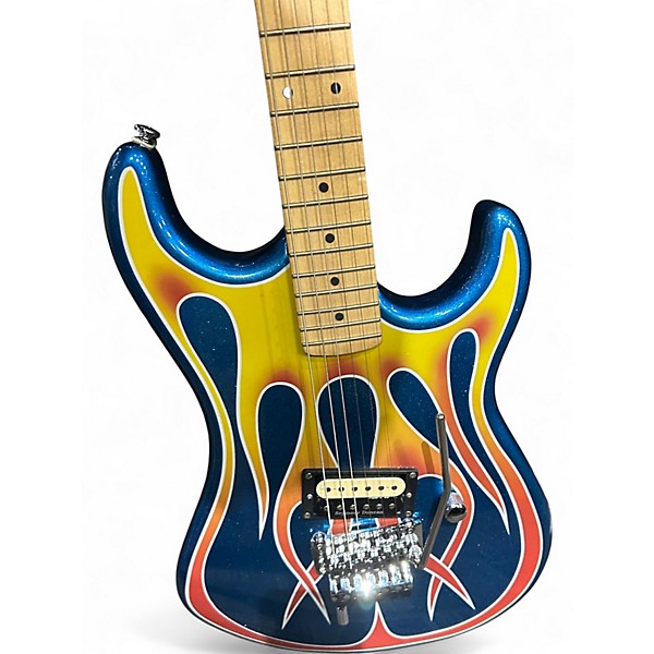 Used Kramer BARETTA FLAME Solid Body Electric Guitar