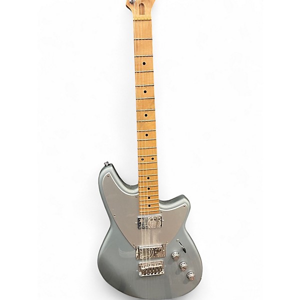 Used Reverend BILLY CORGAN SILVER FREEZE Solid Body Electric Guitar
