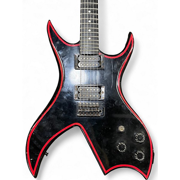 Used Hondo FORMULA 1 Black Solid Body Electric Guitar