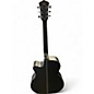 Used Washburn DFEACE-U Black Acoustic Electric Guitar