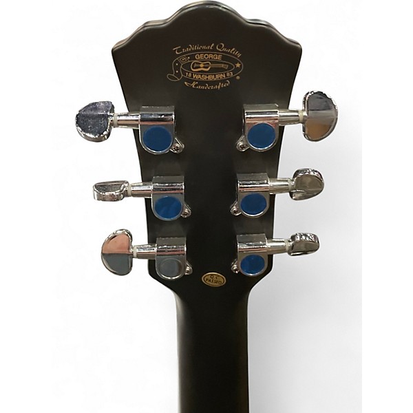 Used Washburn DFEACE-U Black Acoustic Electric Guitar