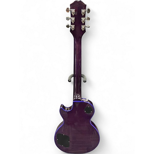 Used Epiphone WIDOW LES PAUL CUSTOM Trans Purple Solid Body Electric Guitar