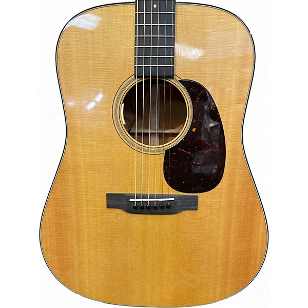 Used Martin D18 Natural Acoustic Guitar