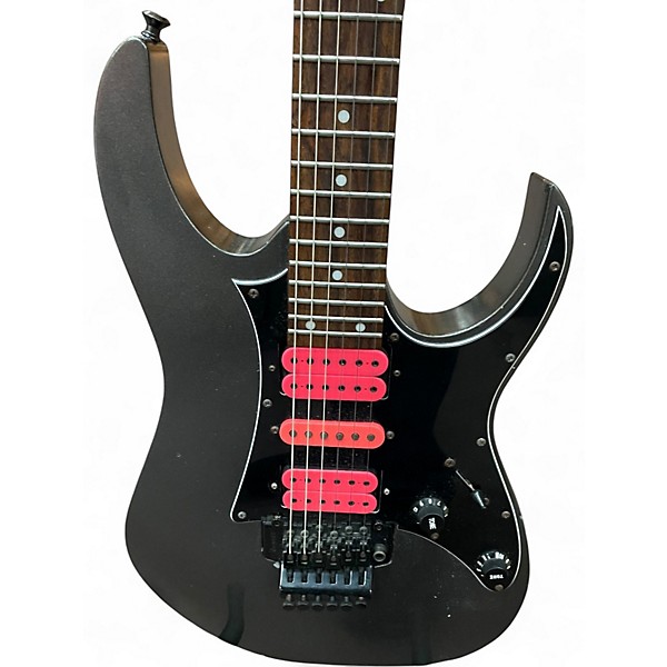 Used Ibanez RG450EX Black Solid Body Electric Guitar