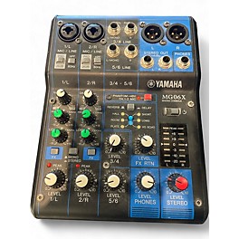 Used Yamaha MG06X Unpowered Mixer