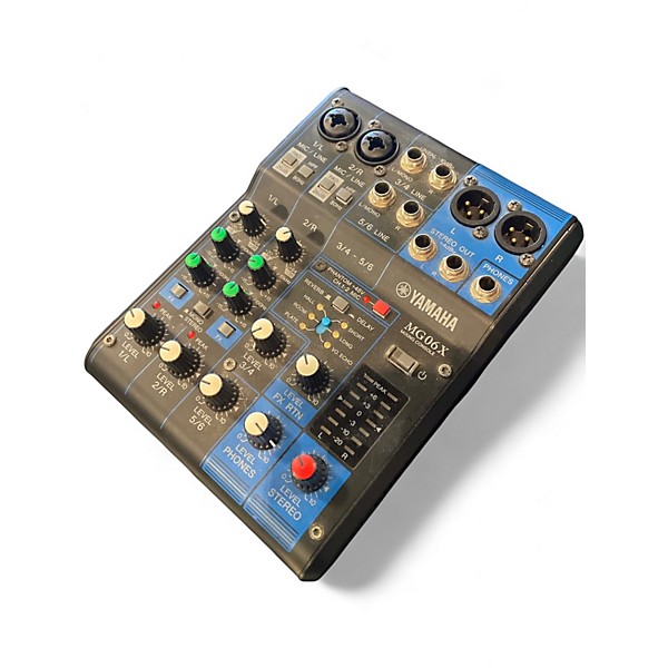 Used Yamaha MG06X Unpowered Mixer