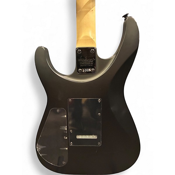 Used Jackson JS22 Dinky Flat Black Solid Body Electric Guitar