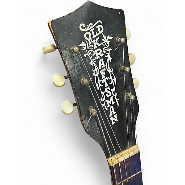 Used 1950s Old Kraftsman Parlor Sunburst Acoustic Guitar