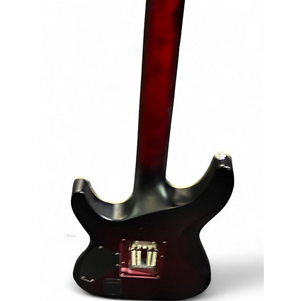 Used Schecter Guitar Research c1 fr platinum Black Cherry Solid Body Electric Guitar