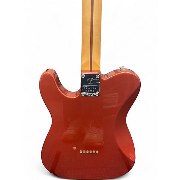 Used Fender Player Plus Nashville Telecaster Copper Solid Body Electric Guitar