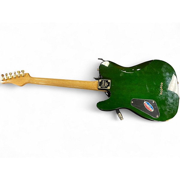 Used Schecter Guitar Research Diamond Series 30th Anniversary PT green Solid Body Electric Guitar