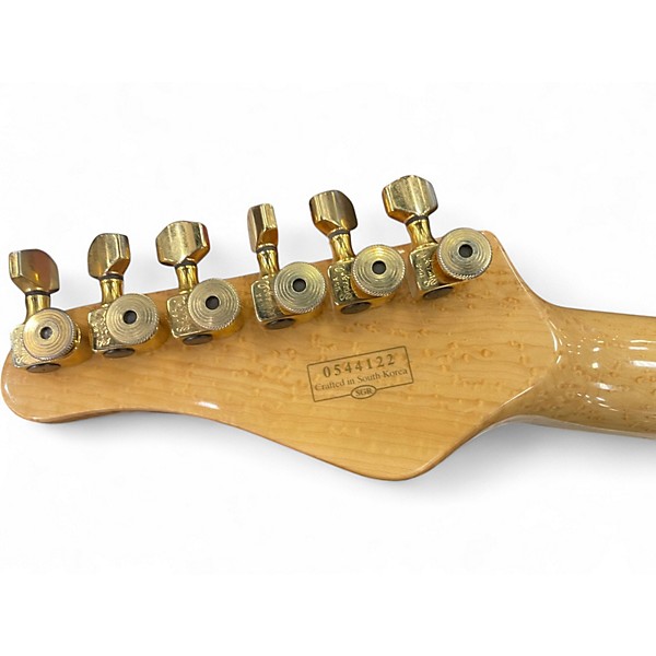 Used Schecter Guitar Research Diamond Series 30th Anniversary PT green Solid Body Electric Guitar