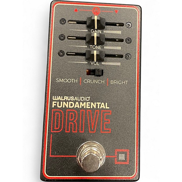 Used Walrus Audio fundamental drive Effect Pedal