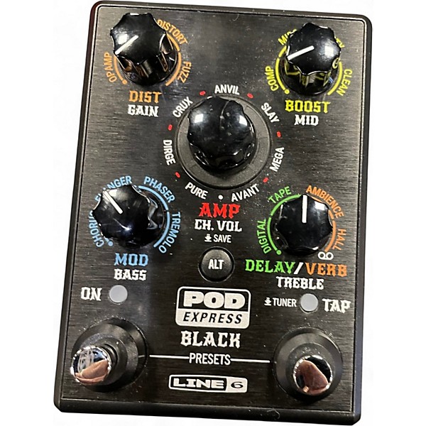 Used Line 6 pod express black Effect Processor