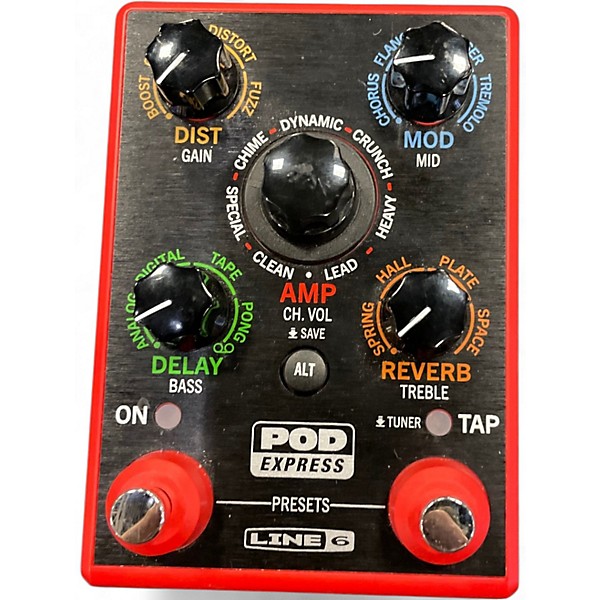 Used Line 6 pod expess Effect Processor