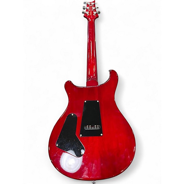 Used PRS CMC SE Custom orange quilt Solid Body Electric Guitar