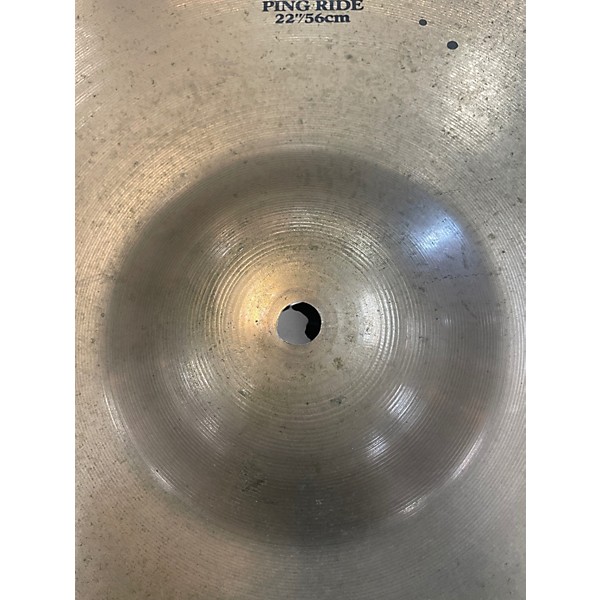 Used Zildjian 22in A Custom Ping Ride Cymbal