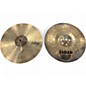 Used SABIAN 14in HHX FUSION HI HAT PAIR Cymbal thumbnail