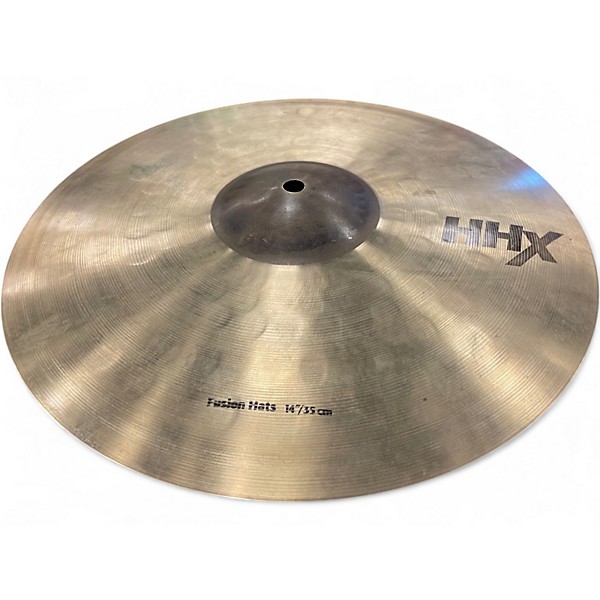 Used SABIAN 14in HHX FUSION HI HAT PAIR Cymbal