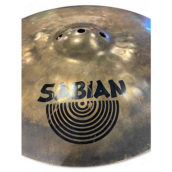 Used SABIAN 14in HHX FUSION HI HAT PAIR Cymbal