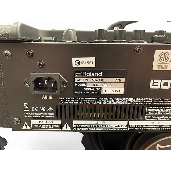 Used BOSS Katana 100 100W 1X12 Guitar Combo Amp