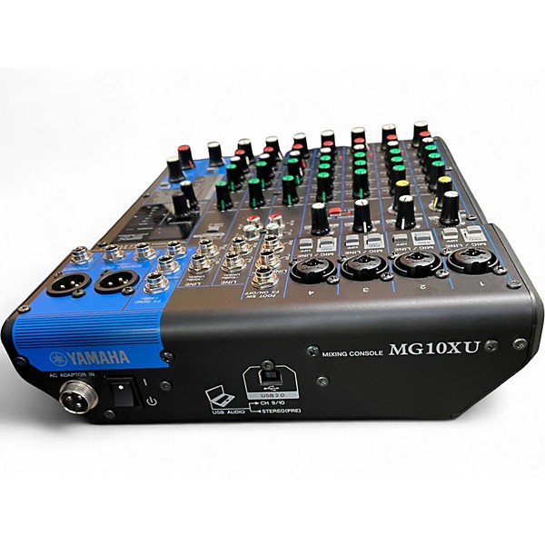 Used Yamaha MG10XU 10 Channel Mixer with Effects Unpowered Mixer