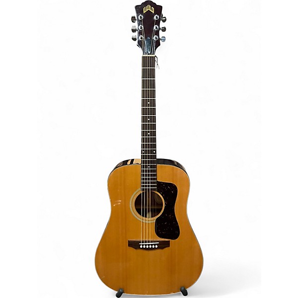 Vintage 1980s Guild D35 Natural Acoustic Guitar