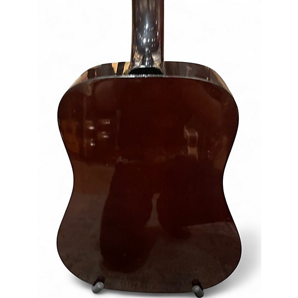 Vintage 1980s Guild D35 Natural Acoustic Guitar