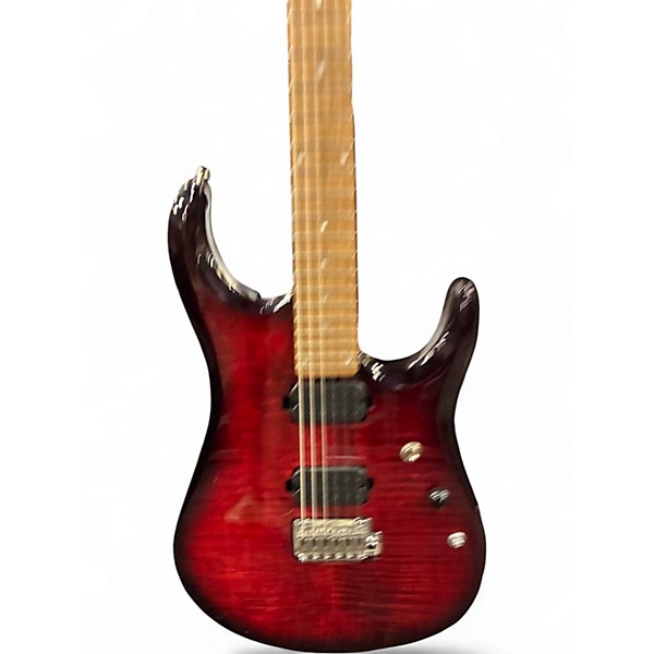 Used Sterling JP150 Dakota Red Solid Body Electric Guitar