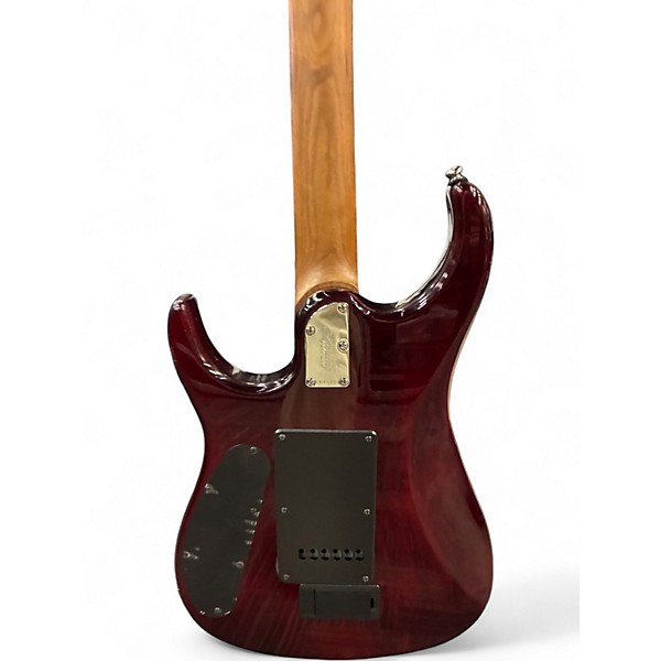 Used Sterling JP150 Dakota Red Solid Body Electric Guitar