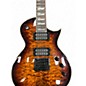 Used ESP LTD EC1000 Deluxe Tobacco Sunburst Solid Body Electric Guitar