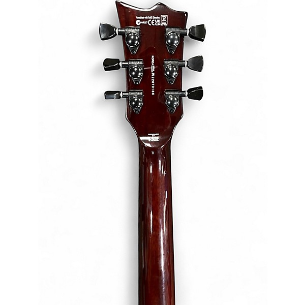 Used ESP LTD EC1000 Deluxe Tobacco Sunburst Solid Body Electric Guitar