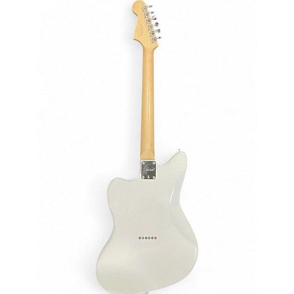 Used Squier Contemporary Active Jazzmaster Olympic White Solid Body Electric Guitar